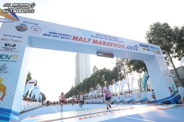 BINH DUONG NEW CITY HALF MARATHON 2024 - Ảnh #1821537