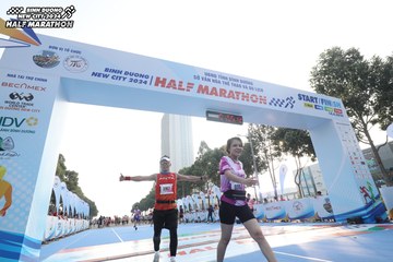 BINH DUONG NEW CITY HALF MARATHON 2024 - Ảnh #1821501