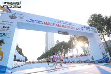 BINH DUONG NEW CITY HALF MARATHON 2024 - Ảnh #1820285