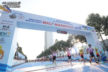BINH DUONG NEW CITY HALF MARATHON 2024 - Ảnh #1821122