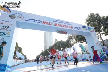 BINH DUONG NEW CITY HALF MARATHON 2024 - Ảnh #1821782