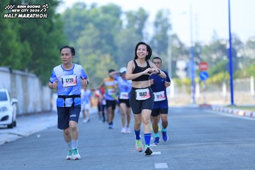BINH DUONG NEW CITY HALF MARATHON 2024 - Ảnh #1766997