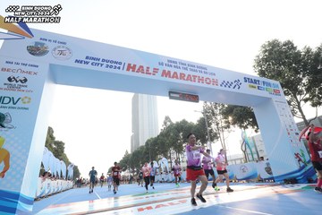 BINH DUONG NEW CITY HALF MARATHON 2024 - Ảnh #1821415