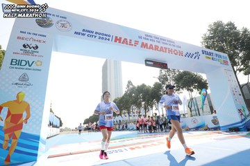 BINH DUONG NEW CITY HALF MARATHON 2024 - Ảnh #1819131