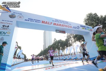 BINH DUONG NEW CITY HALF MARATHON 2024 - Ảnh #1821647