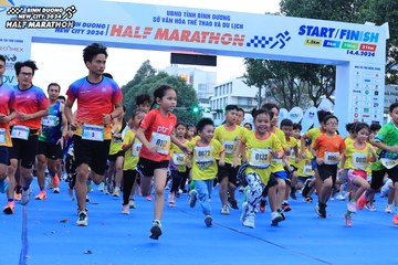 BINH DUONG NEW CITY HALF MARATHON 2024 - Ảnh #1729079
