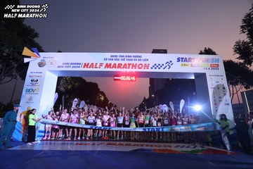 BINH DUONG NEW CITY HALF MARATHON 2024 - Ảnh #1737929