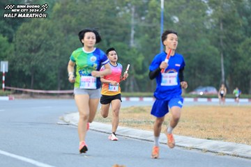 BINH DUONG NEW CITY HALF MARATHON 2024 - Ảnh #1735482