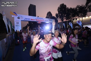 BINH DUONG NEW CITY HALF MARATHON 2024 - Ảnh #1737331