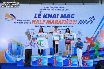 BINH DUONG NEW CITY HALF MARATHON 2024 - Ảnh #1790674