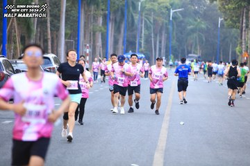BINH DUONG NEW CITY HALF MARATHON 2024 - Ảnh #1755294