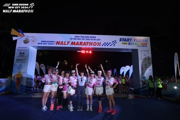 BINH DUONG NEW CITY HALF MARATHON 2024 - Ảnh #1737888