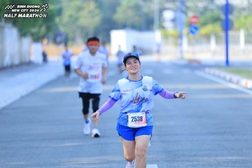 BINH DUONG NEW CITY HALF MARATHON 2024 - Ảnh #1771371
