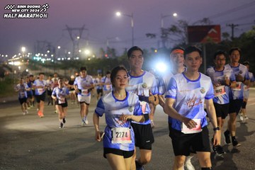 BINH DUONG NEW CITY HALF MARATHON 2024 - Ảnh #1741378