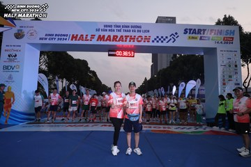 BINH DUONG NEW CITY HALF MARATHON 2024 - Ảnh #1738020