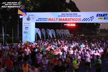 BINH DUONG NEW CITY HALF MARATHON 2024 - Ảnh #1737940