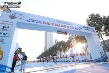 BINH DUONG NEW CITY HALF MARATHON 2024 - Ảnh #1819506