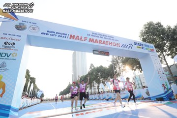 BINH DUONG NEW CITY HALF MARATHON 2024 - Ảnh #1820856