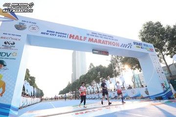 BINH DUONG NEW CITY HALF MARATHON 2024 - Ảnh #1820902