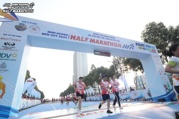 BINH DUONG NEW CITY HALF MARATHON 2024 - Ảnh #1821205