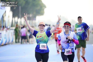 BINH DUONG NEW CITY HALF MARATHON 2024 - Ảnh #1760915