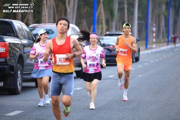 BINH DUONG NEW CITY HALF MARATHON 2024 - Ảnh #1755515
