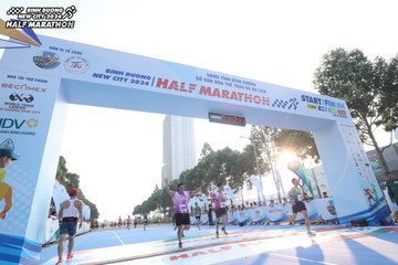 BINH DUONG NEW CITY HALF MARATHON 2024 - Ảnh #1820497