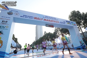 BINH DUONG NEW CITY HALF MARATHON 2024 - Ảnh #1820124