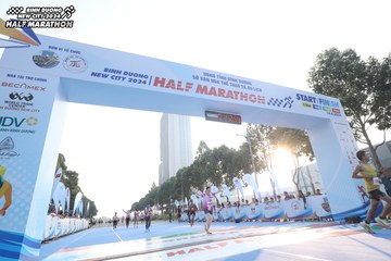 BINH DUONG NEW CITY HALF MARATHON 2024 - Ảnh #1820536