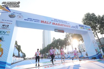 BINH DUONG NEW CITY HALF MARATHON 2024 - Ảnh #1820544