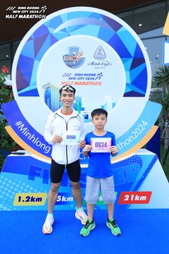 BINH DUONG NEW CITY HALF MARATHON 2024 - Ảnh #1723323