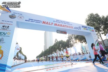 BINH DUONG NEW CITY HALF MARATHON 2024 - Ảnh #1820959