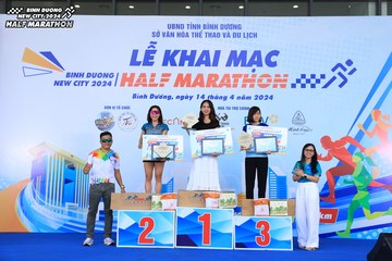 BINH DUONG NEW CITY HALF MARATHON 2024 - Ảnh #1790588
