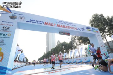 BINH DUONG NEW CITY HALF MARATHON 2024 - Ảnh #1821561