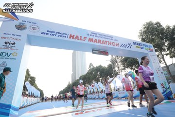 BINH DUONG NEW CITY HALF MARATHON 2024 - Ảnh #1821786