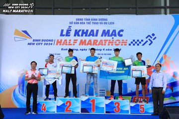 BINH DUONG NEW CITY HALF MARATHON 2024 - Ảnh #1790533