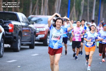 BINH DUONG NEW CITY HALF MARATHON 2024 - Ảnh #1750438