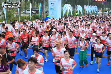 BINH DUONG NEW CITY HALF MARATHON 2024 - Ảnh #1738460