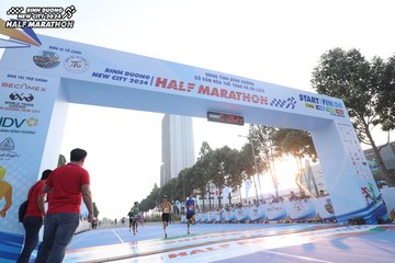 BINH DUONG NEW CITY HALF MARATHON 2024 - Ảnh #1819397