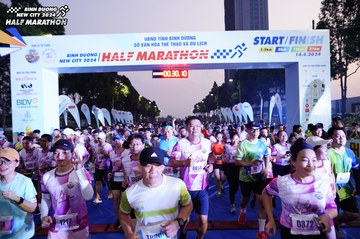 BINH DUONG NEW CITY HALF MARATHON 2024 - Ảnh #1737361