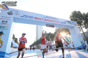 BINH DUONG NEW CITY HALF MARATHON 2024 - Ảnh #1820465