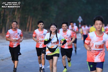 BINH DUONG NEW CITY HALF MARATHON 2024 - Ảnh #1750891