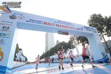 BINH DUONG NEW CITY HALF MARATHON 2024 - Ảnh #1821269