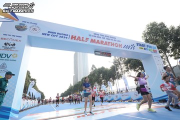 BINH DUONG NEW CITY HALF MARATHON 2024 - Ảnh #1821686