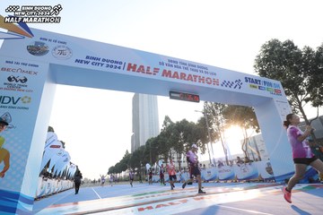 BINH DUONG NEW CITY HALF MARATHON 2024 - Ảnh #1820026