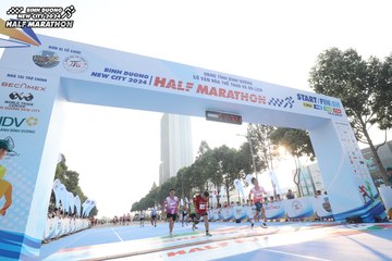 BINH DUONG NEW CITY HALF MARATHON 2024 - Ảnh #1820829