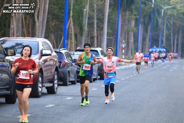 BINH DUONG NEW CITY HALF MARATHON 2024 - Ảnh #1755998