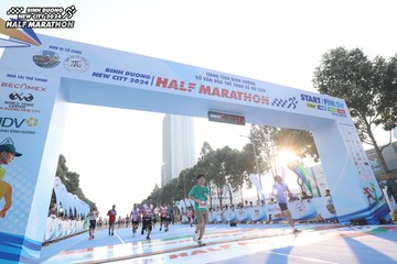 BINH DUONG NEW CITY HALF MARATHON 2024 - Ảnh #1820376