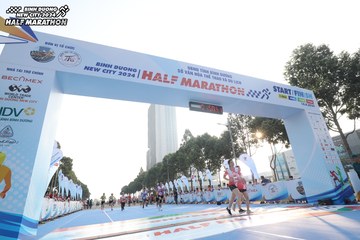 BINH DUONG NEW CITY HALF MARATHON 2024 - Ảnh #1821129