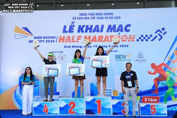 BINH DUONG NEW CITY HALF MARATHON 2024 - Ảnh #1790570